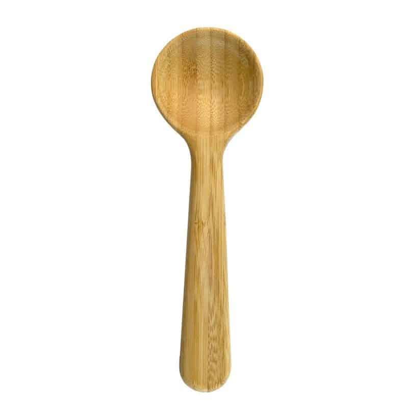 Custom Bamboo Coffee Scoop & Clip - 1