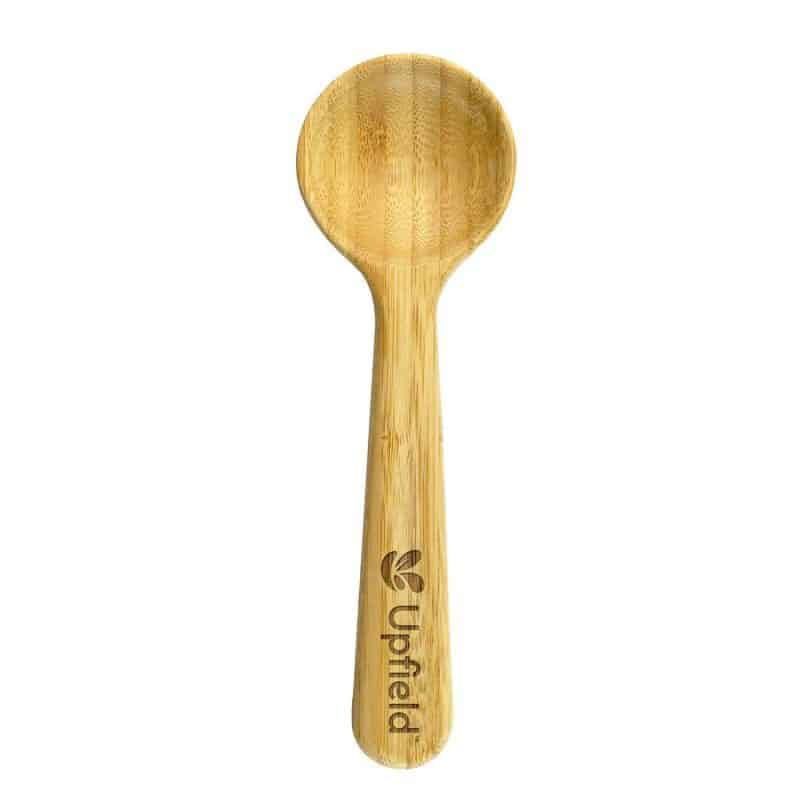 Custom Bamboo Coffee Scoop & Clip