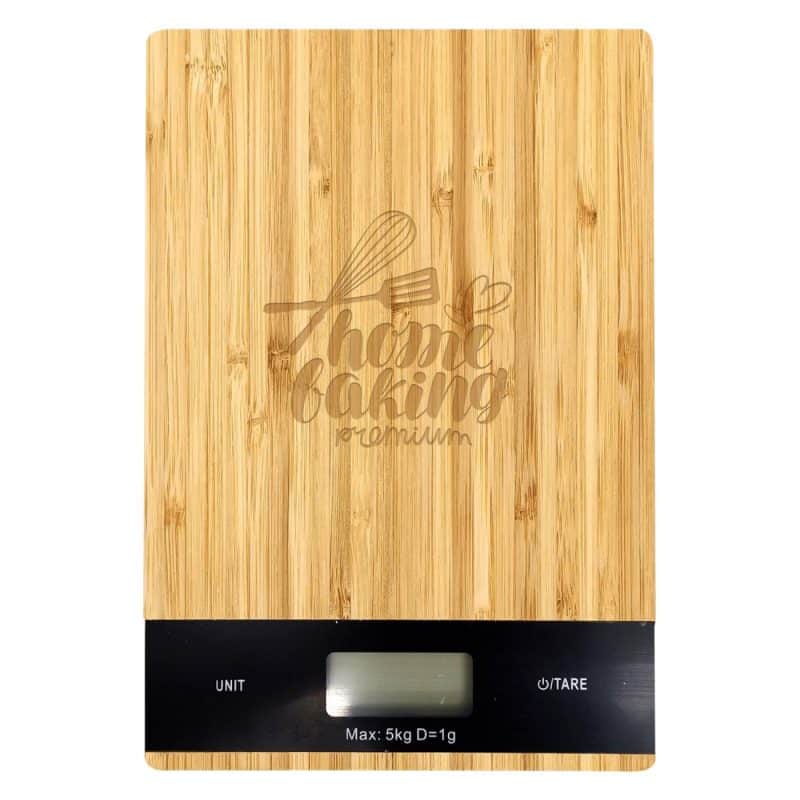 Custom Bamboo Digital Kitchen Scale - 2
