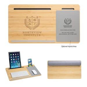 Custom Bamboo Laptop Desk