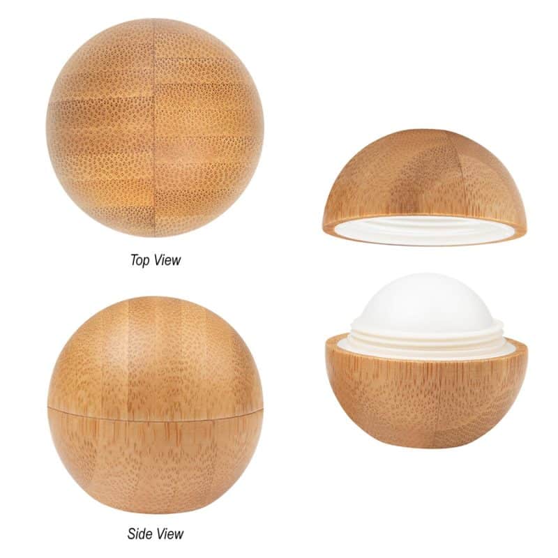Custom Bamboo Lip Moisturizer Ball - 1