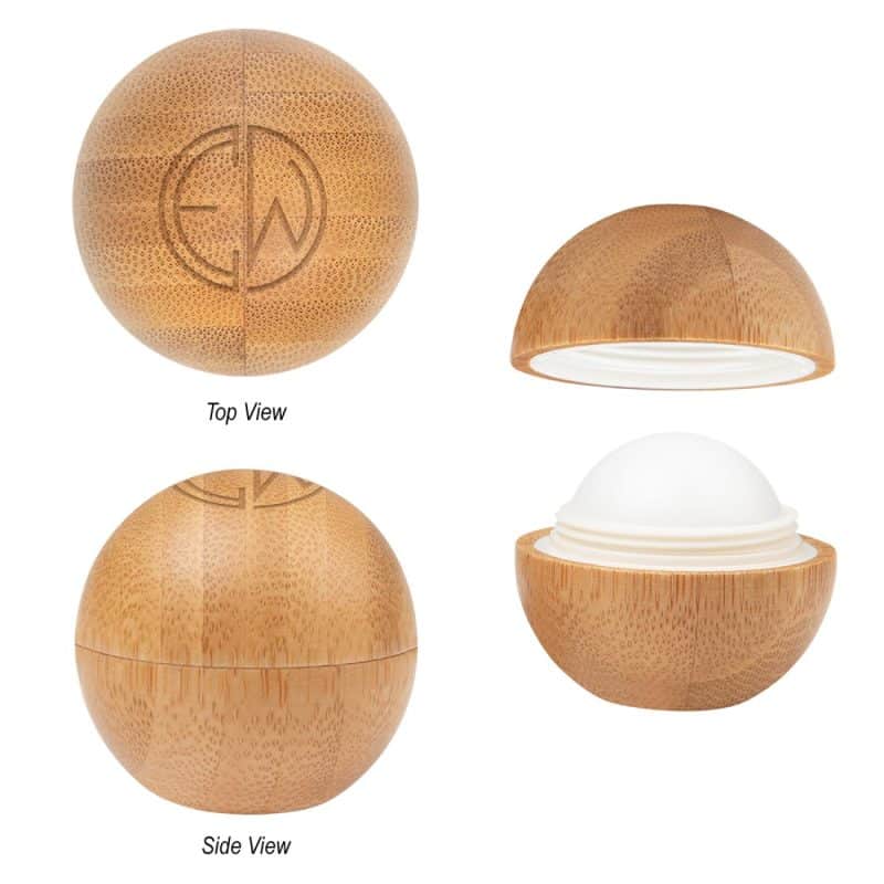 Custom Bamboo Lip Moisturizer Ball - 2