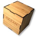 Custom Bamboo Logo Cube