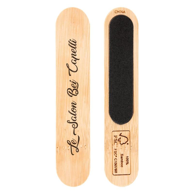 Custom Bamboo Nail File - 2