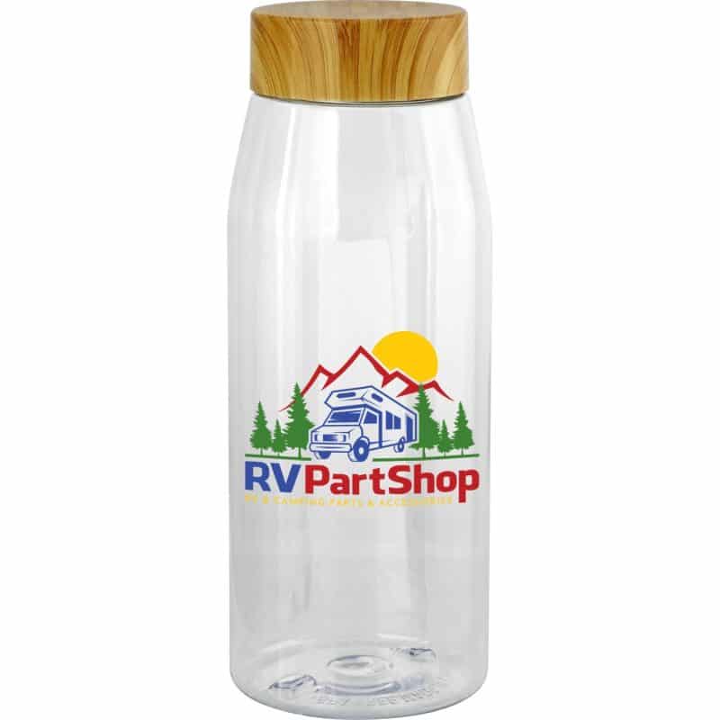 Custom Bamboo Pattern 32 oz Bottle - 2