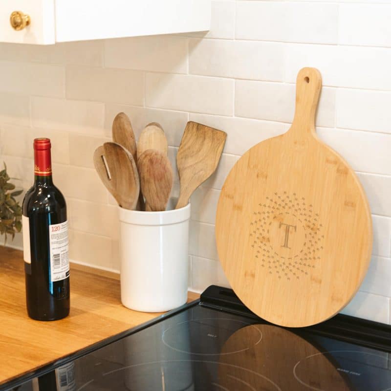 Custom Bamboo Pizza Paddle - 3
