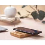 Custom Bamboo Qi-Wireless Pocket Phone Stand (10W) (BIGWOOD) - 7
