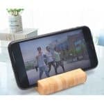 Custom Bamboo Qi-Wireless Pocket Phone Stand (10W) (BIGWOOD) - 8
