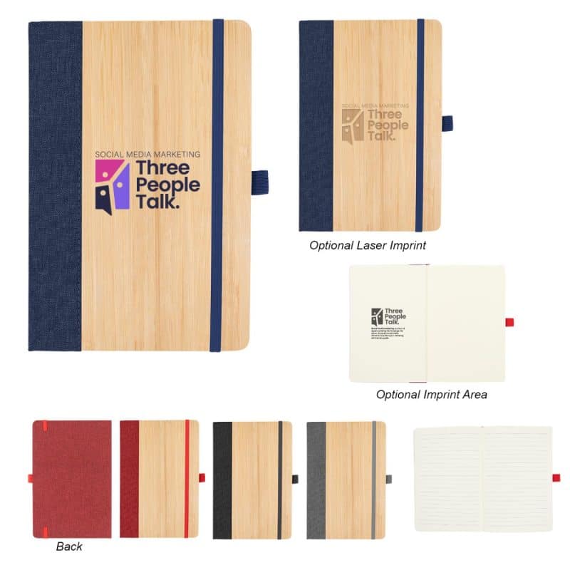 Custom Bamboo Rpet Journal