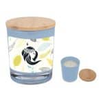 Custom Bamboo Soy Candle With Full Color Label - 3