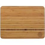 Custom Bamboo Stripe Inlay Cutting Board 15" x 11" x 0.75"