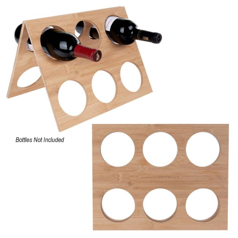 Custom Bamboo Wine Rack