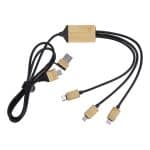 Custom BambooTunes 5-in-1 Charging Cable - 2