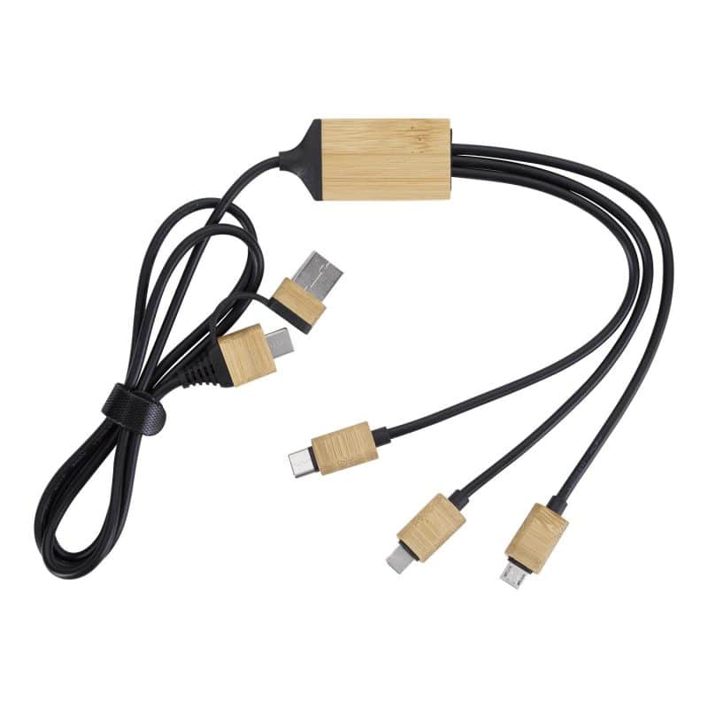 Custom BambooTunes 5-in-1 Charging Cable - 2