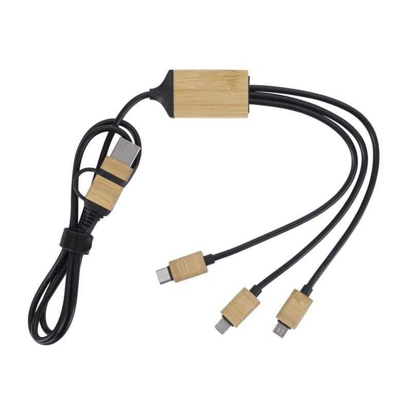 Custom BambooTunes 5-in-1 Charging Cable - 3