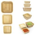 Custom Bombay Bamboo Nesting Bowl Set - 1