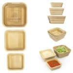 Custom Bombay Bamboo Nesting Bowl Set - 2