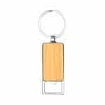 Custom Bristol Bamboo Key Tag With Bottle Opener - 1
