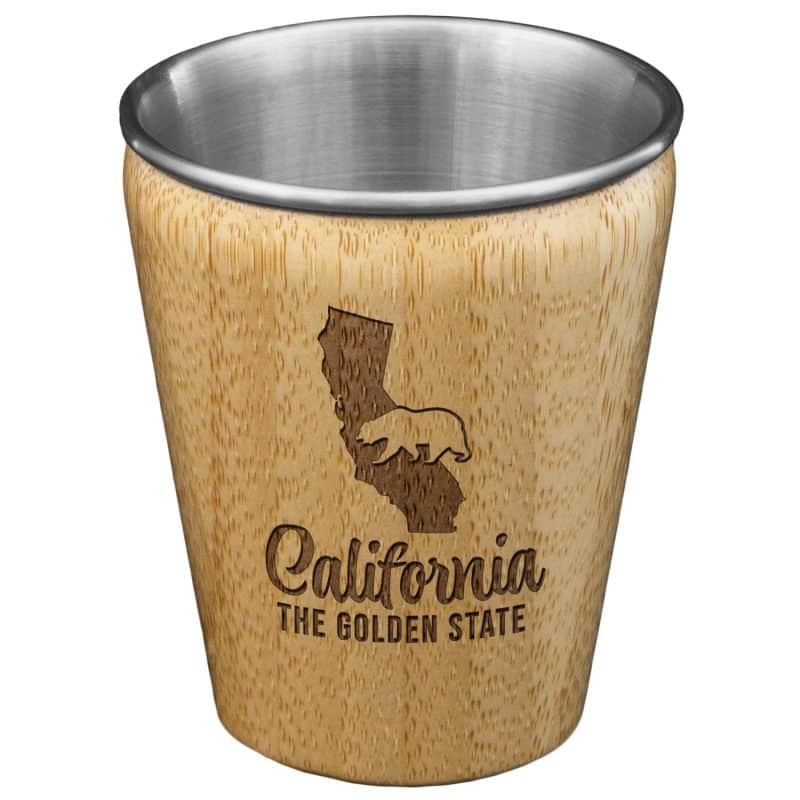 Custom California State Shot Glass