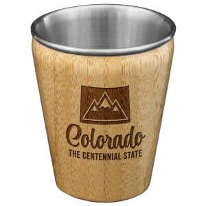Custom Colorado State Shot Glass