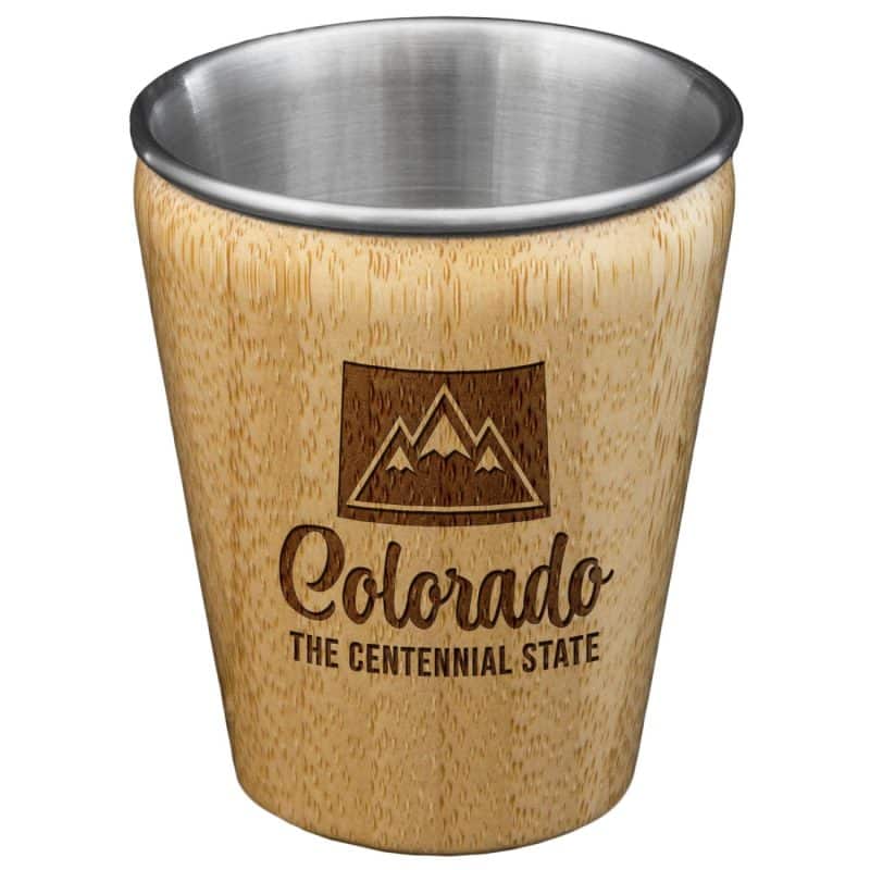 Custom Colorado State Shot Glass