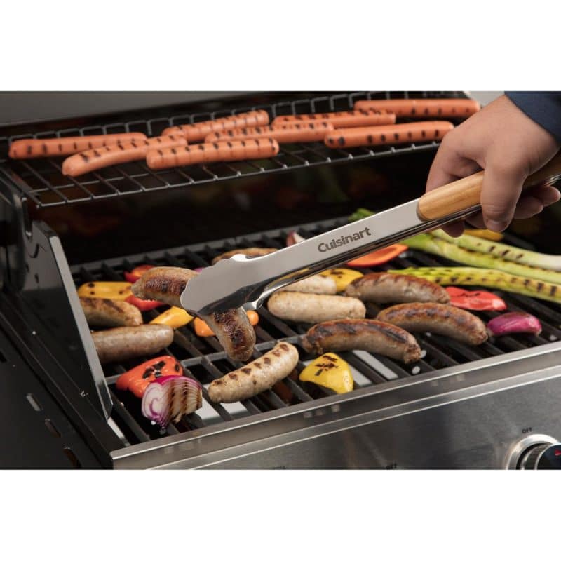 Custom Cuisinart Outdoors® Bamboo 13 PC Grill Tool Set - Bamboo - 6
