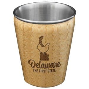 Custom Delaware State Shot Glass
