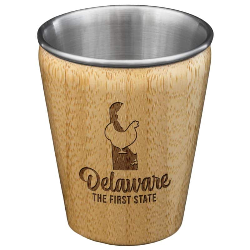 Custom Delaware State Shot Glass