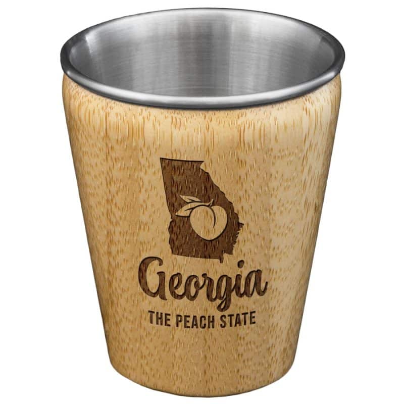 Custom Georgia State Shot Glass