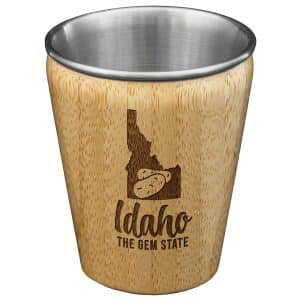 Custom Idaho State Shot Glass