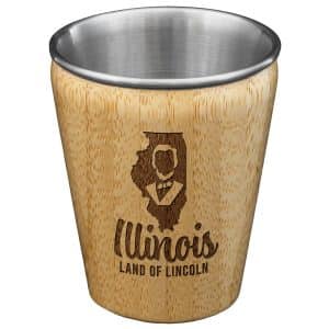 Custom Illinois State Shot Glass