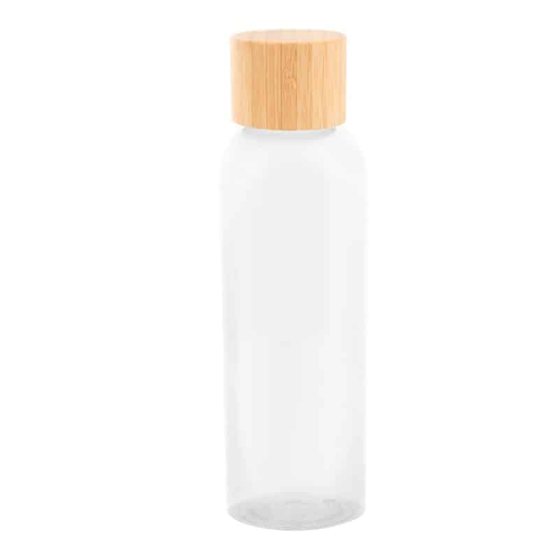Custom Kelly Rpet Bottle With Bamboo Lid - 1
