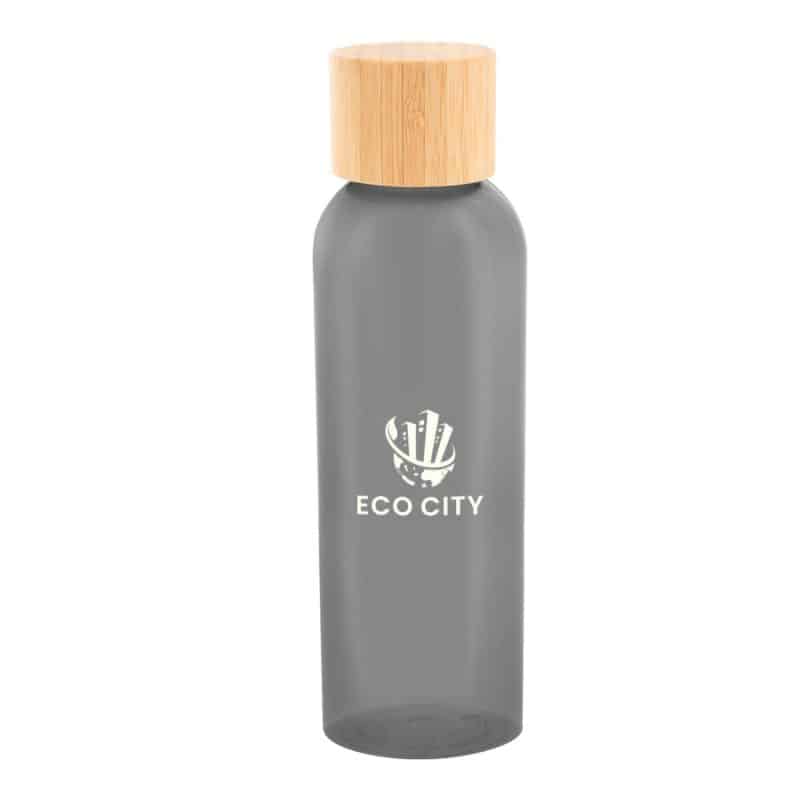 Custom Kelly Rpet Bottle With Bamboo Lid - 6