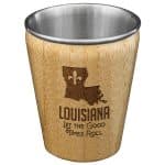 Custom Louisiana State Shot Glass