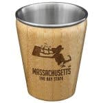Custom Massachusetts State Shot Glass