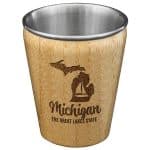 Custom Michigan State Shot Glass