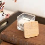Custom Mini Candle With Bamboo Lid - 3