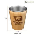 Custom Montana State Shot Glass - 2