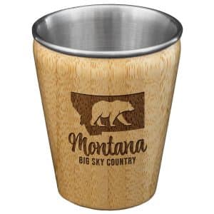 Custom Montana State Shot Glass