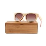 Custom Natural Bamboo Box for Wooden Sunglasses - 1
