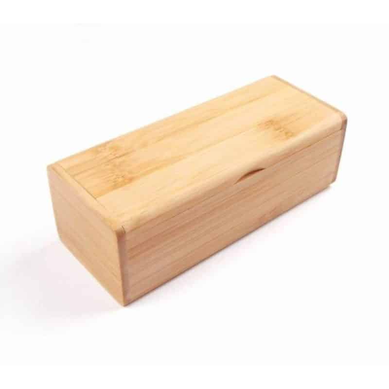 Custom Natural Bamboo Box for Wooden Sunglasses - 2