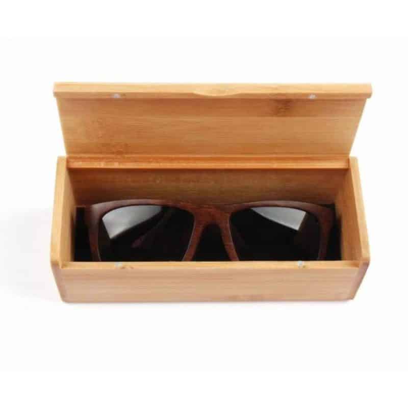 Custom Natural Bamboo Box for Wooden Sunglasses