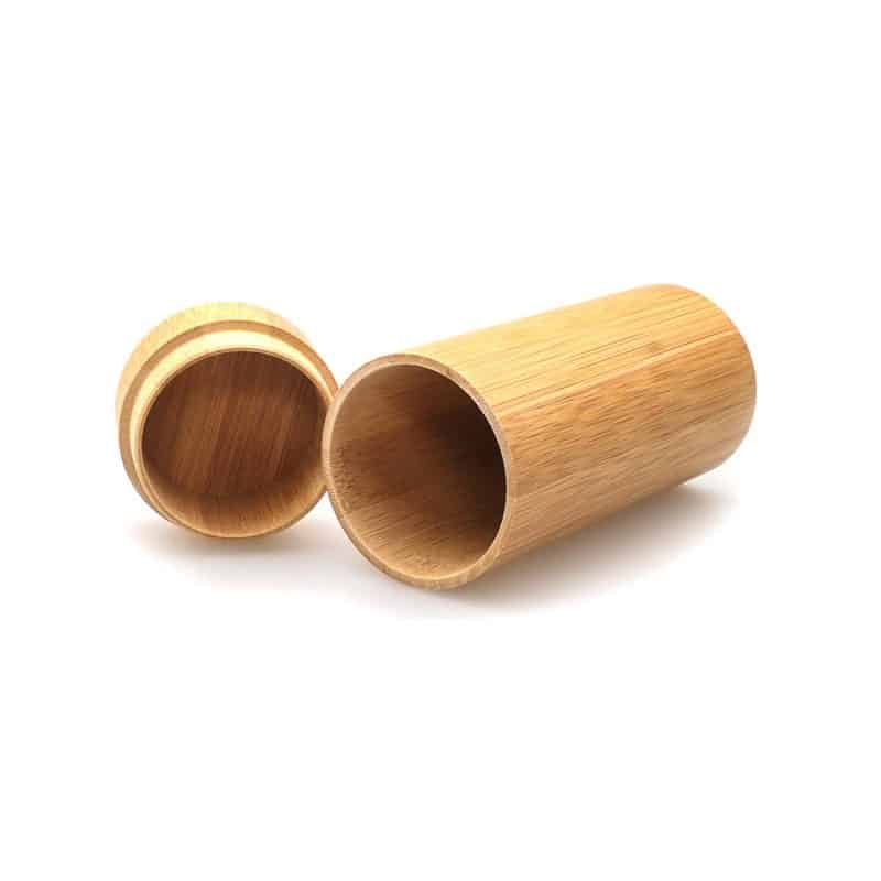 Custom Natural Bamboo Cylinder for Wooden Sunglasses - 1
