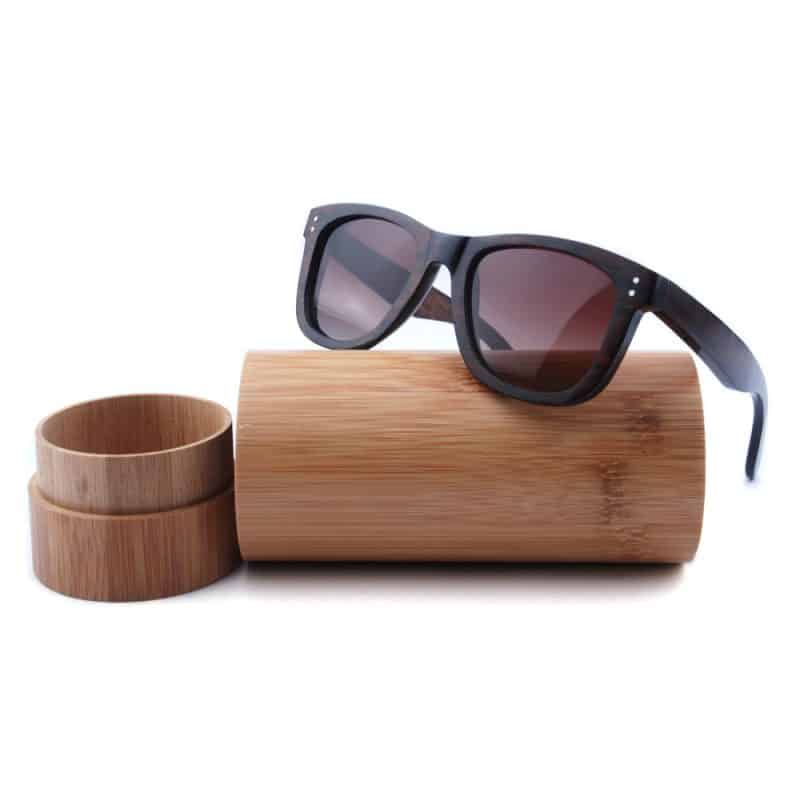 Custom Natural Bamboo Cylinder for Wooden Sunglasses - 2