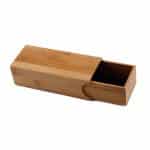 Custom Natural Bamboo Sliding Case for Wooden Sunglasses - 1