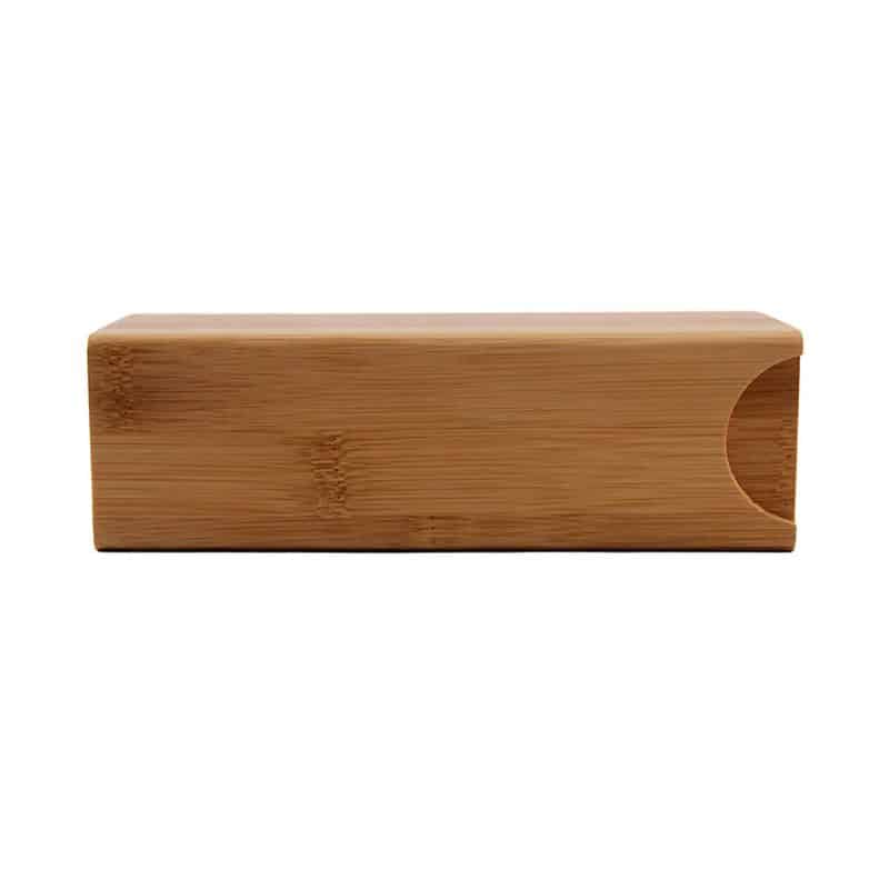 Custom Natural Bamboo Sliding Case for Wooden Sunglasses - 4