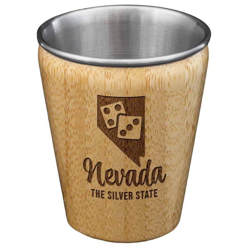Custom Nevada State Shot Glass