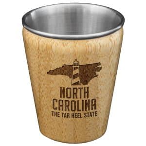 Custom North Carolina State Shot Glass