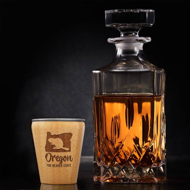 Custom Oregon State Shot Glass - 1