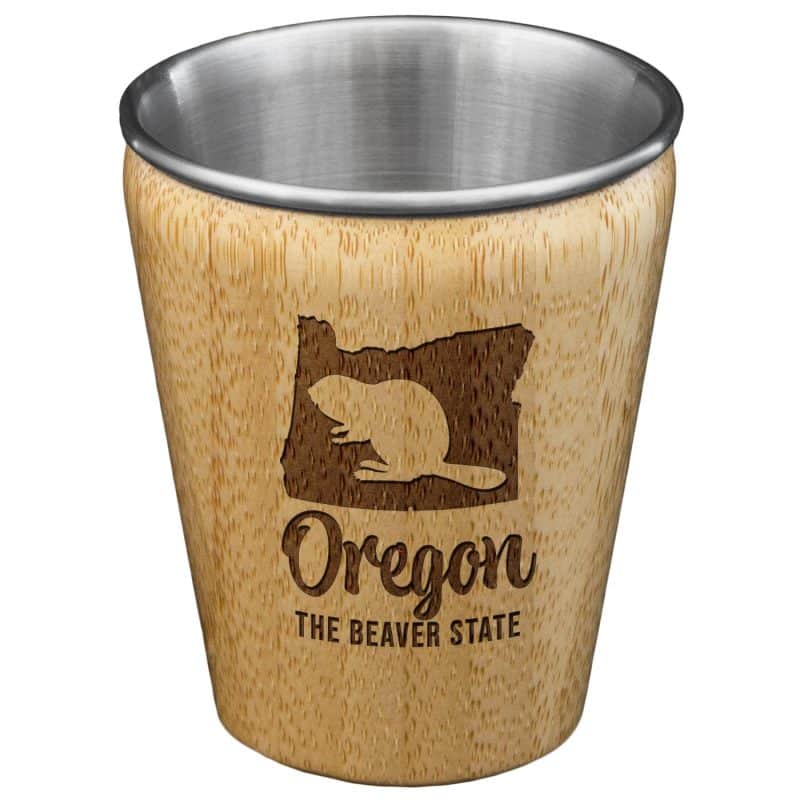 Custom Oregon State Shot Glass